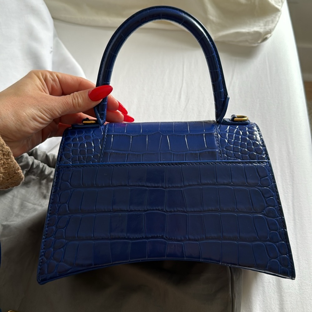 Balenciaga hourglass crocodile embossed - Picture 4 of 7